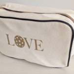 Canvas LOVE Pickleball Pouch