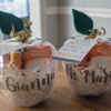 Customized apple container gift holders
