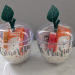 Customized apple container gift holders